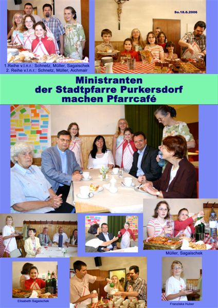 Ministranten-Pfarrcafe