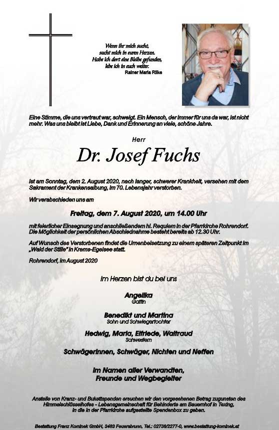 Dr. Josef Fuchs